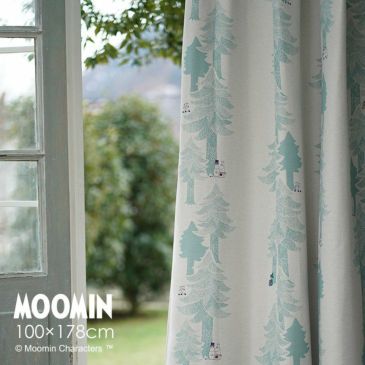 遮光カーテンMOOMIN/ムーミンプートドレープ幅100×丈178cm（イメージ）