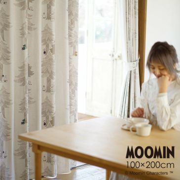 カーテン 遮光 MOOMIN/PUUT drape プート ドレープ (幅100×丈200cm) 1