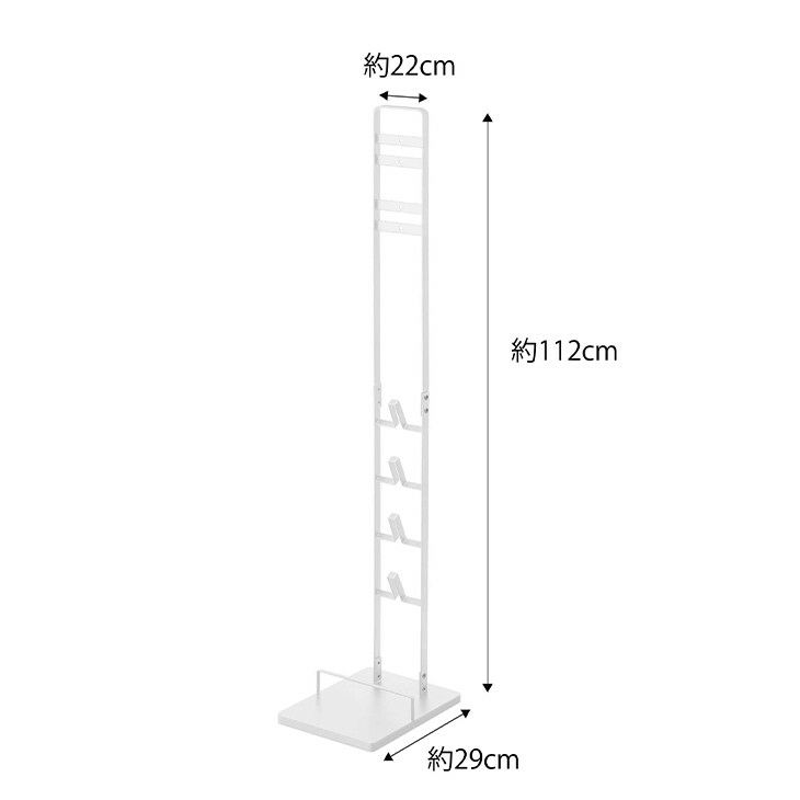 towerタワーコードレスクリーナースタンドＭ＆ＤＳ(ホワイト)（イメージ03）