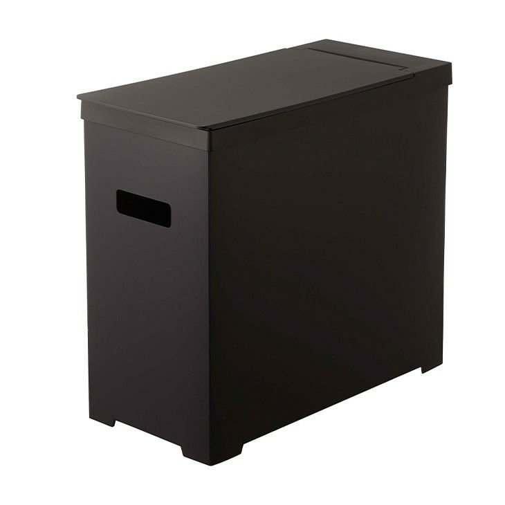 towerタワーシンク下蓋付きゴミ箱(ブラック)（イメージ04）