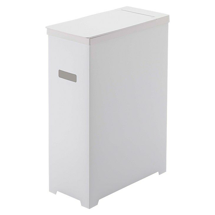 towerタワースリム蓋付きゴミ箱3個組(ホワイト)（イメージ04）