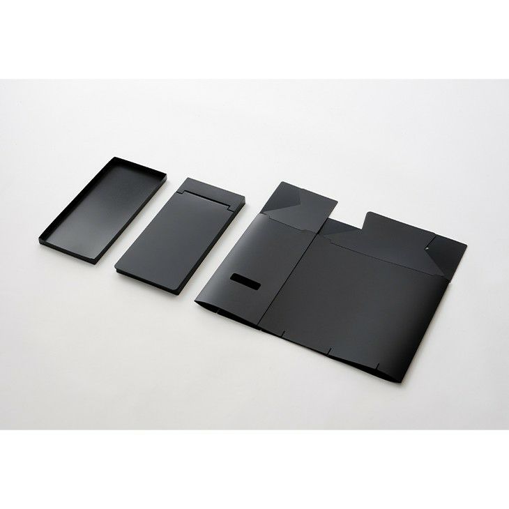 towerタワーシンク下蓋付きゴミ箱3個組(ブラック)（イメージ03）