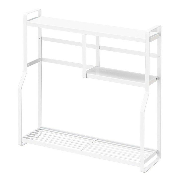 towerタワーコンロサイドラック(ホワイト)（イメージ04）