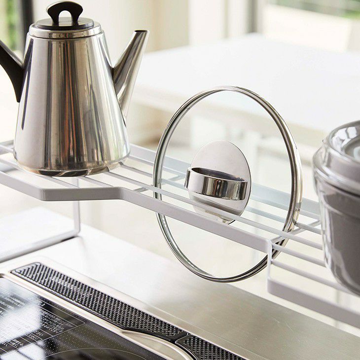 towerタワー排気口カバー上コンロ奥ラック60(cm)コンロ用(ホワイト)（イメージ02）