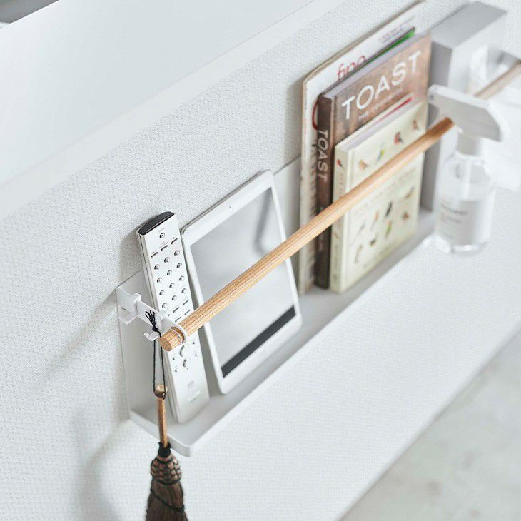 toscaトスカキッチンカウンター横収納ラック(ホワイト)（イメージ01）