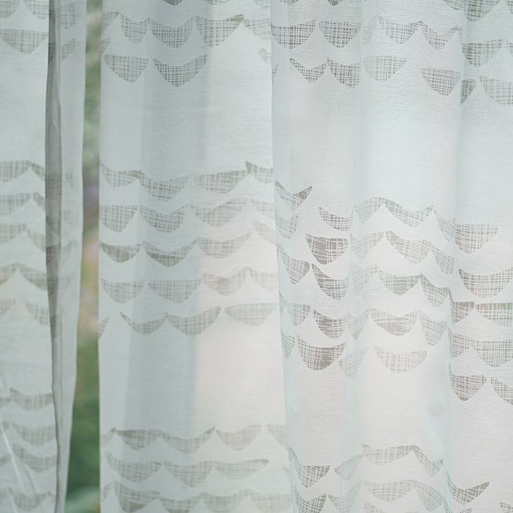 ナミナミボイルオーダーカーテン（アップ）