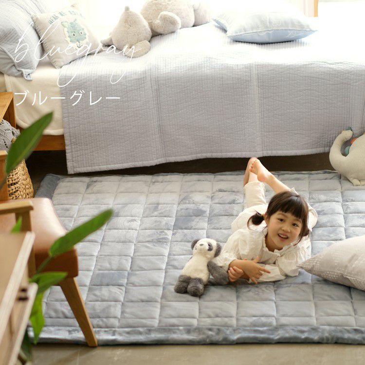 ヌクモリキルト（ブルーグレー01）