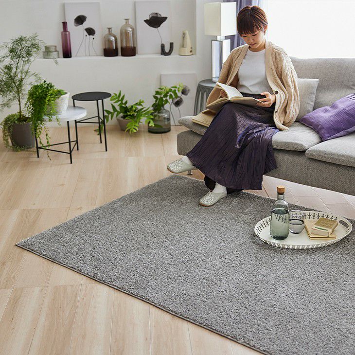 洗える ラグ ルフレ (190×190cm) | cucan ネットショップ