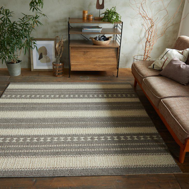 ウール100%ラグカパ190×190cm（施工例イメージ01）
