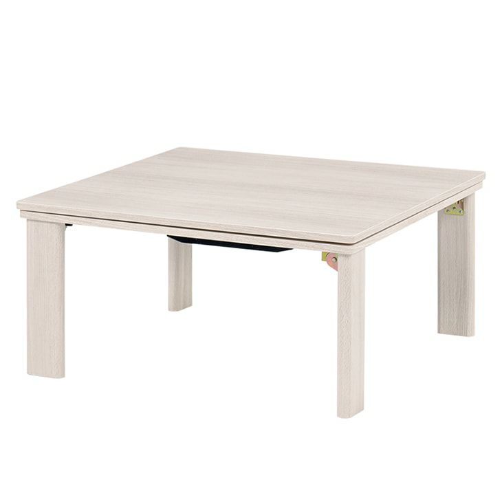 折り畳み式 こたつテーブル リバーシブル (約75×75cm) | cucan ネット 