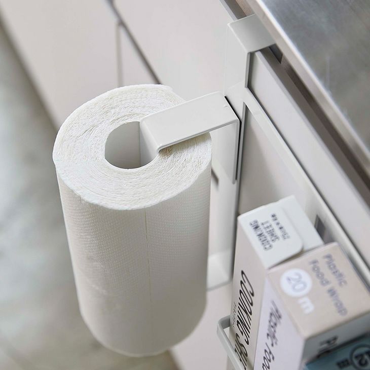 towerタワーシンク扉キッチンペーパー＆ラップホルダーホワイト(イメージ)