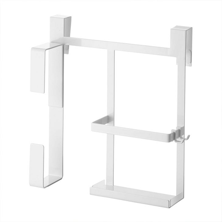 towerタワーシンク扉キッチンペーパー＆ラップホルダーホワイト(イメージ)