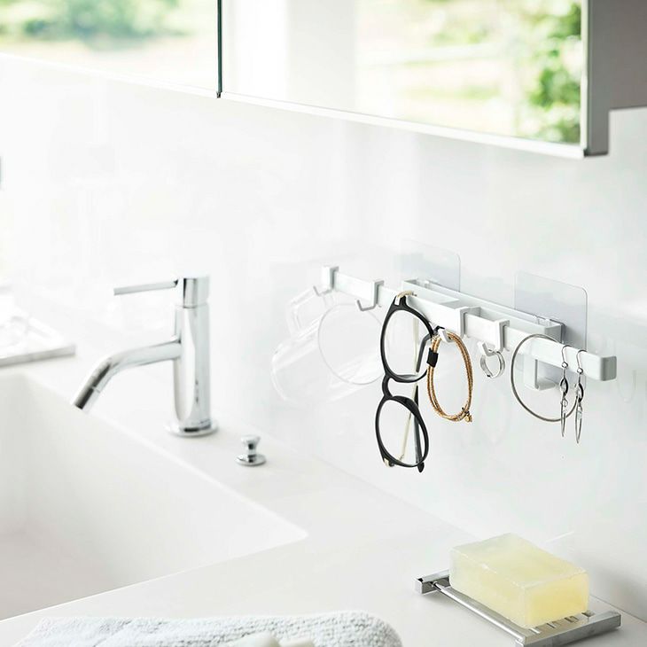 towerタワーフィルムフックサニタリーハンガーホワイト(メイン)