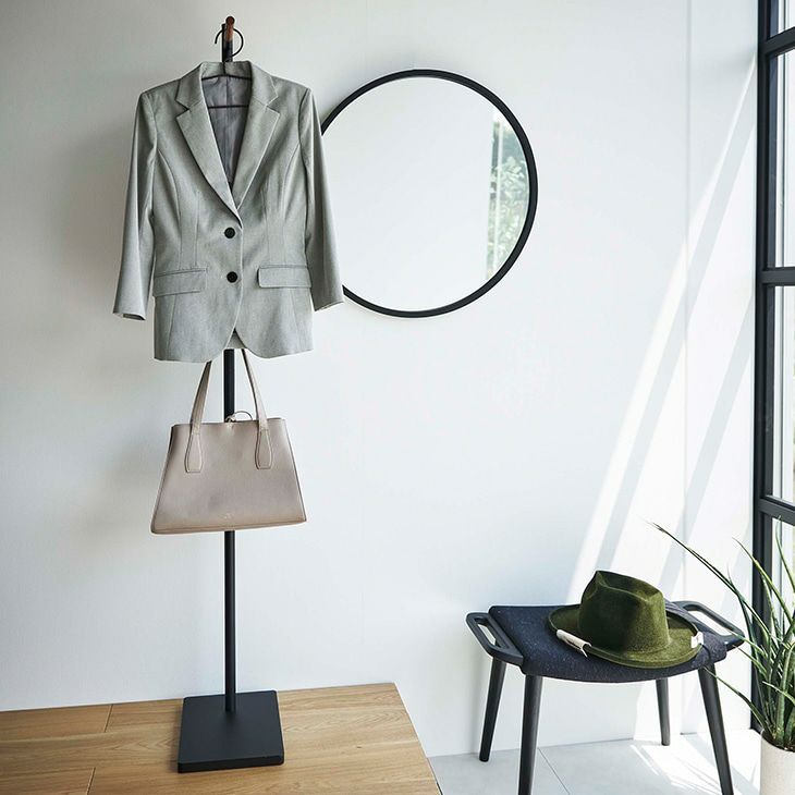 towerタワーエントランスコートハンガーブラック(イメージ)