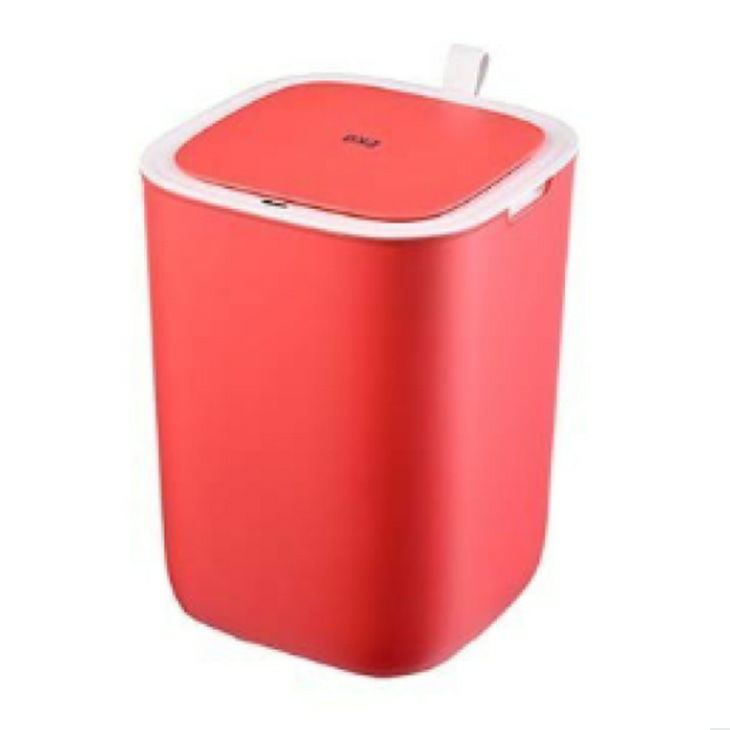 EKOゴミ箱12Lモランディスマートプラスチックセンサービンチェリー(メイン)