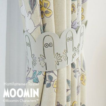 カーテンタッセルMOOMIN/ムーミンニョロニョロスエード(49×8cm)(メインイメージ)