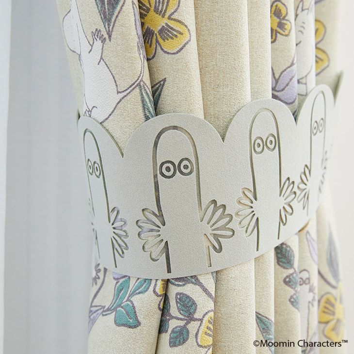 カーテンタッセルMOOMIN/ムーミンニョロニョロスエード(49×8cm)(イメージ02)