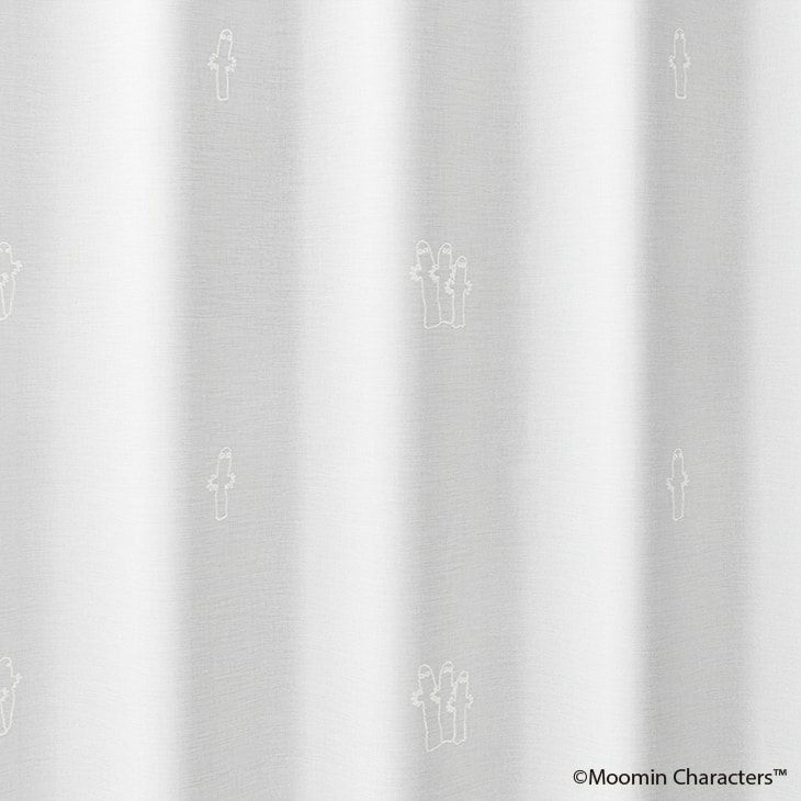 カーテンレースMOOMIN/ムーミンニョロニョロボイル(100×198cm)(イメージ04)