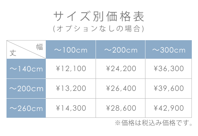 価格表