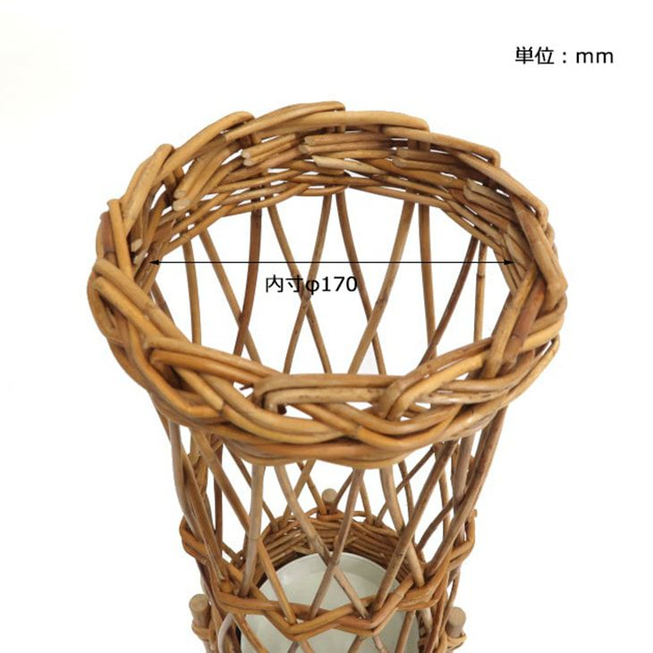 クレエ傘立てアラログアンブレラスタンドブラウン（カラー）