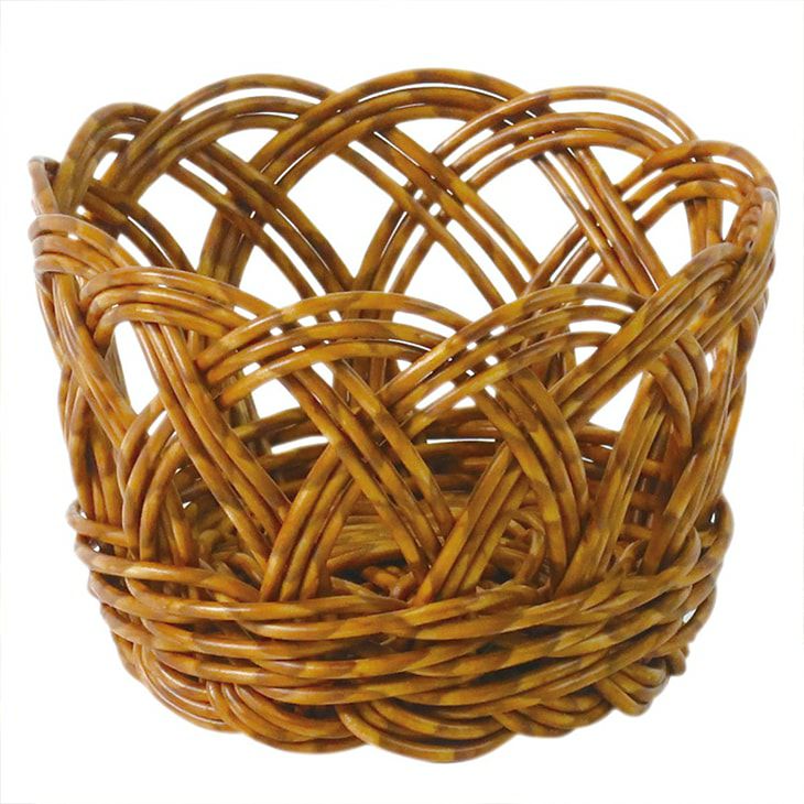 クレエバスケットユティルラウンドバスケットS（カラー）