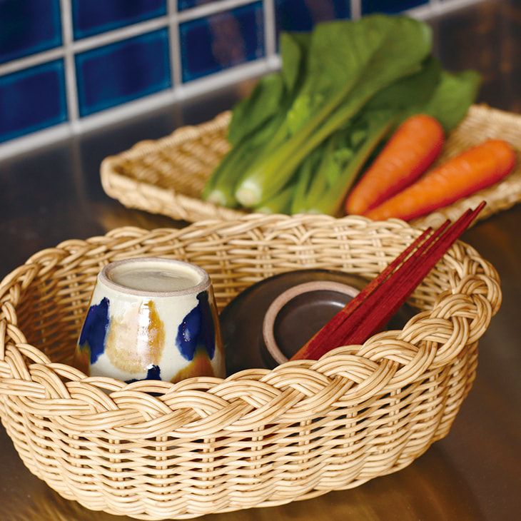 クレエバスケットユティルナイールオーバルボウルS（イメージ）