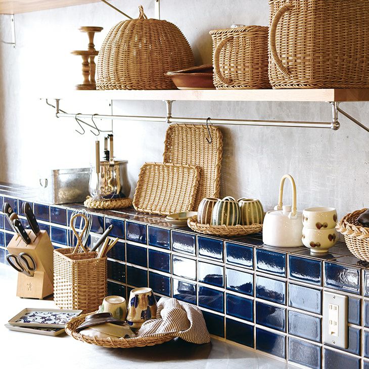 クレエキッチン収納ケースユティルナイールキッチンストッカーS（カラー）