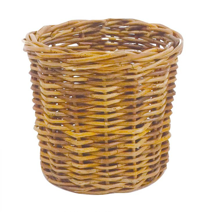 クレエ鉢カバーアラログ鉢カバーM直径23.5×高さ21cmブラウン（イメージ）