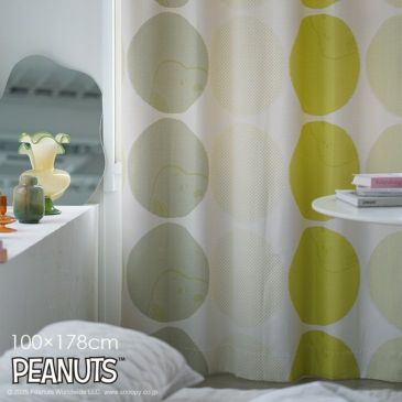 遮光カーテンPEANUTS/ピーナッツハーフトーンドット（メインイメージ）