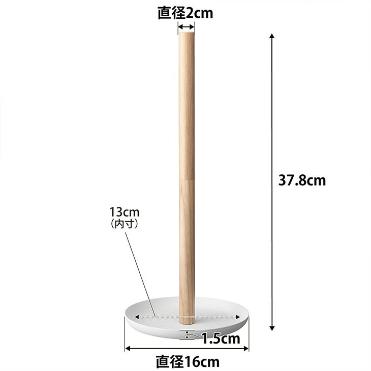 towerタワーヘアクリップ収納スタンド(ホワイト)（カラー）