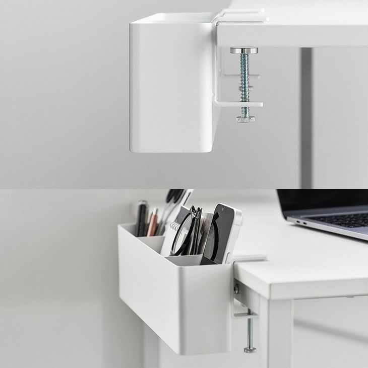 towerタワーテーブル横リモコンラック(ホワイト)（カラー）