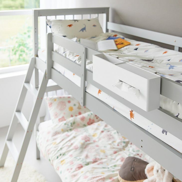 towerタワー引っ掛けティッシュケース＆ダストボックス(ホワイト)（カラー）