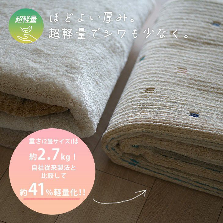 アップサイクルラグリラグ（超軽量）