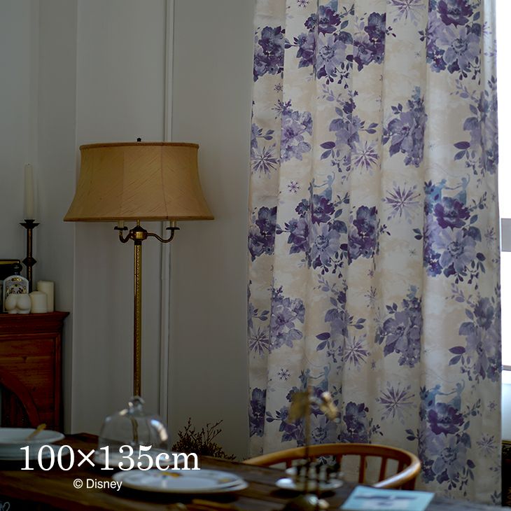 遮光カーテンFROZEN/アイスブルーム（メインイメージ）